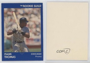 1991 Star The Rookie Guild Blue Promos Frank Thomas (Blue) HOF