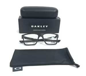 Oakley Eyeglasses Frames Volt Drop OX8167-01454 Satin Black Rectangle 54-17-147 - Picture 1 of 12