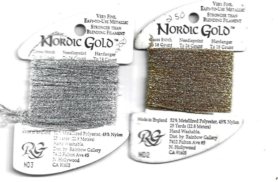 Rainbow Gallery Nordic Gold Metallic Very Fine ND2 ND3 - Image 1 of 1