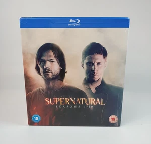Supernatural Seasons 1-10 Box Set (Blu Ray, 2016) Region Free UK Import - Picture 1 of 17