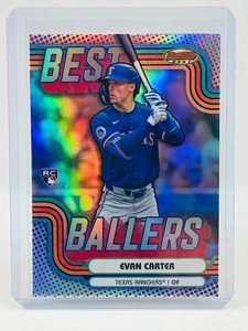 2024 Bowman's Best Evan Carter RC Best Ballers BB-25 - Bild 1 von 2
