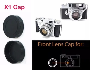 Camera Push-On Lens cap for Konica IIa II a & IIIa III a + Hexanon 48mm f2 lens - Picture 1 of 3