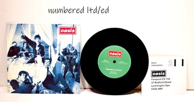 OASIS Cigarettes & Alcohol 1994 UK #d ltd/ed 7" MINT - Image 1 of 3