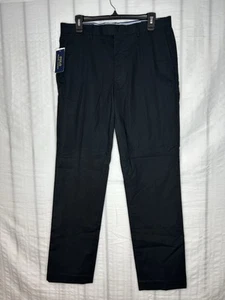 Nuevo con etiquetas Pantalones Polo Ralph Lauren Para Hombres 32x32 Negros Calce Recto Elastizados Chinos 984 - Imagen 1 de 9