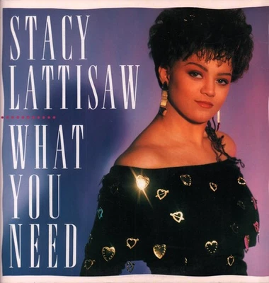 Stacy Lattisaw What You Need LP Vinyl Deutschland Motown 1989 Enthält Promo Info - Bild 1 von 4