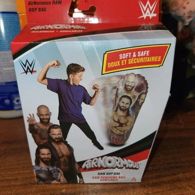 SACO DE BOXEO BOP INFLABLE WWE RAW AIRNORMOUS Nuevo  Foto 1 de 4