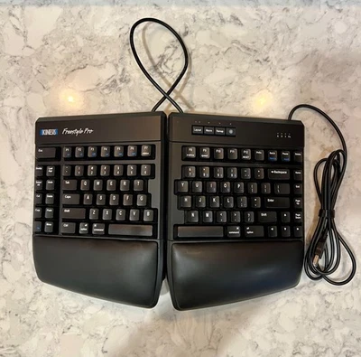 KINESIS KB900-RDQ Freestyle Pro Keyboard AND Freestyle 2 Keypad COMBO!!! - Image 1 of 4