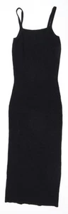 River Island Women's Black Bodycon Dress, Size 12 - Picture 1 of 12