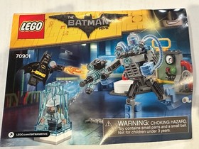 LEGO Mr. Freeze Ice Attack 70901 Batman Movie Complete Set Batman Mr. Freeze