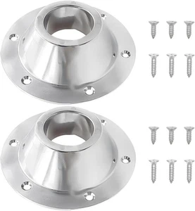 Paquete de 2 Montaje en base de mesa de barco RV de aluminio Montaje en base de mesa de RV con tornillos - Imagen 1 de 6