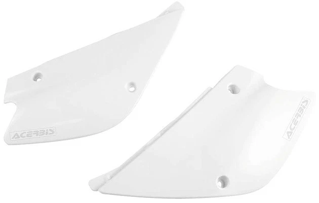 Paneles laterales Acerbis blancos #2043400002 para Kawasaki/Suzuki KX100/KX85/KX80/RM100 Foto 1 de 1