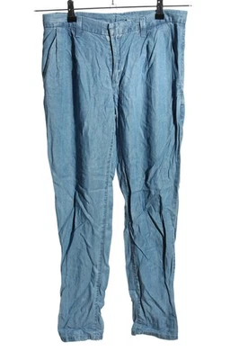 MANGO Chino Mujeres Pantalón Talla EU 34 azul look casual - Imagen 1 de 4