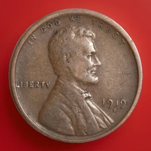 1919-S  Mid Grade Lincoln Cent Wheat Penny “Best Value On eBay"  FAST SHIPPING - Picture 1 of 5