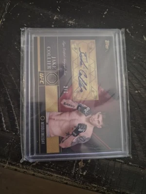2016 Topps UFC Top of the Class Auto Jake Collier #TCA-JCO Auto /8 RARE!!!! - Image 1 of 3