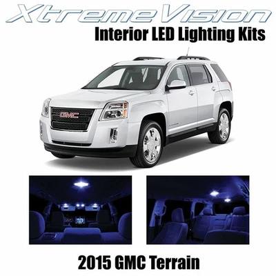 LED interior XtremeVision para GMC Terrain 2015+ (10 piezas) azul Foto 1 de 4