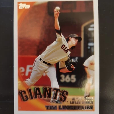 Tim Lincecum Cy Young Winner Topps #9 - Image 1 of 2
