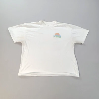 O'Neill Shirt Boys Medium White Casual Outdoors Cropped Lightweight Youth Kids - Image 1 of 4