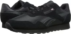 Zapatillas deportivas deportivas Reebok clásicas de nailon para hombre 10033377 negras nuevas - Imagen 1 de 8