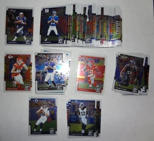 2017 DONRUSS OPTIC FOOTBALL COMPLETE 1-100 CARD SET TOM BRADY TRAVIS KELCE GOFF - Picture 1 of 4