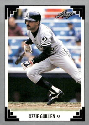 1991 Leaf #331 Ozzie Guillen - Image 1 of 2
