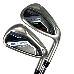 Cobra Aerojet One Length Irons / 5-GW / KBS $-Taper Lite Stiff Flex - Picture 1 of 10
