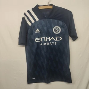 New York City Football Club Adidas 2020/21 Away Football Shirt Size S VGC - Picture 1 of 15
