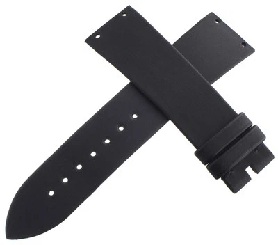 ¡Nuevo! Correa de reloj PIAGET 20x18 mm negra unisex de fibra de carbono PGMX005QHL Foto 1 de 2