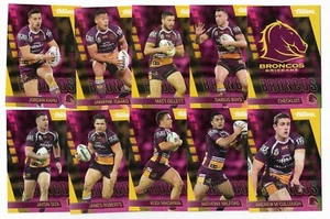 2019 Nrl Traders BRONCOS Team Set - Picture 1 of 1
