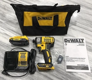 Brand New DeWALT DCF887B 20v XR 2.0 Ah 3-Speed 1/4 in Impact Driver Kit - Picture 1 of 2