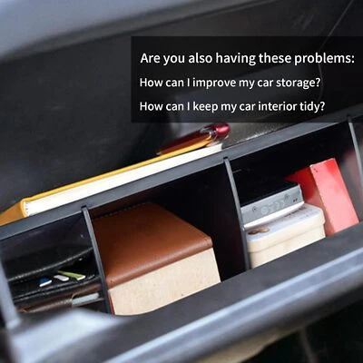 For 2015-2022 Chevy Colorado Cab Glove Box Storage Organizer Divider Accessories - Image 1 of 4