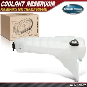 Engine Coolant Reservoir w/ cap for Kenworth T680 T880 2017 2018 2019 2020 2021 - Picture 1 of 10