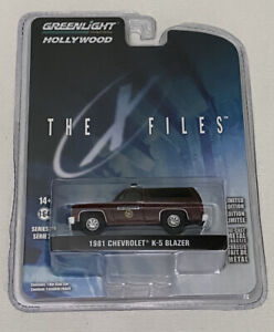 Greenlight Hollywood ‘81 Chevrolet K-5 Blazer  THE X FILES 1:64 Scale Series 25