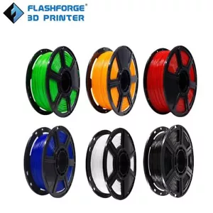 FLASHFORGE PLA Filament 1.75mm 3D Printer Filament 0.5kg Spool for Adventurer 3 - Picture 1 of 21