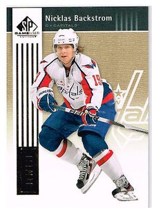 11-12 SP Game Used GOLD xx/100 Made! Nicklas BACKSTROM #97 - Capitals