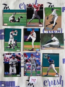 Set of 9 BASEBALL Trading Cards Joey Hamilton Jeff Show Matt Morris Joey CoraY37
