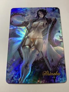 Shinobu Kochou Demon Slayer Sexy ACG Goddess Waifu Card Girl Holo Doujin Anime - Picture 1 of 7