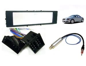 Single Din Aftermarket Car Stereo Harness & Install Dash Kit: Fits Audi TT 00-06 - Picture 1 of 1