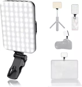 Selfie Light, 60 LED 2200Mah Rechargeable Cell Phone Fill Light 7 Modes, 10-Leve - Picture 1 of 12