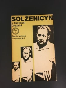 LIBRO SOLZENICYN GIOVANNI GRAZZINI GENTE FAMOSA KLONGANESI 1971   - Imagen 1 de 1