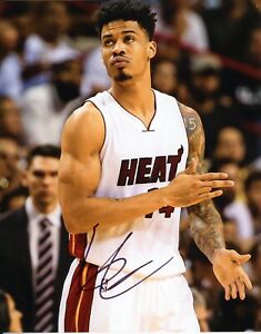 Gerald  Green  Autographed 8x10  Miami Heat   Free Shipping  #S2492A