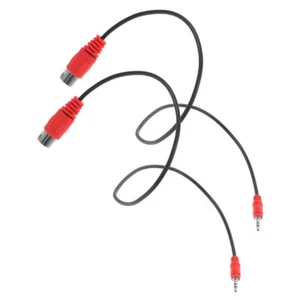 2Pcs Audio Jack Adapter 5 Pin Audio Cable 3.5mm Male To MIDI 5-pin Stereo Jack - Picture 1 of 12