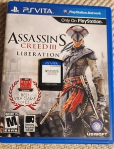 PSVITA ASSASSIN'S CREED III LIBERATION Sony PlayStation Vita  Ps vita  - Picture 1 of 3