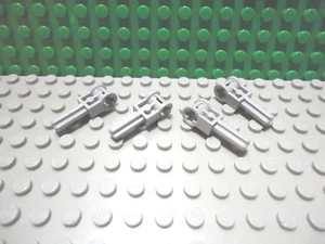 Lego 4 Light Bluish Gray technic axle connector with pole axle NEW - Picture 1 of 1