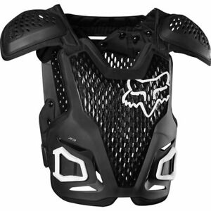 New Fox Racing Youth MTB R3 Guard Chest Protector Roost Deflector Black
