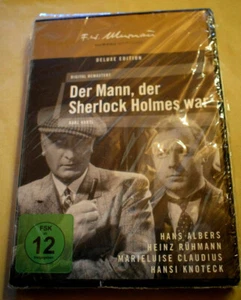 DER MANN, DER SHERLOCK HOLMES WAR mit Heinz Rühmann/Hans Albers- DVD - NEU & OVP - Foto 1 di 1