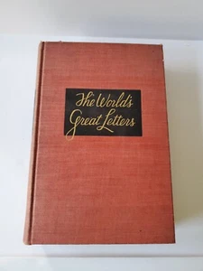 Treasury World's Great Letters 1940 Lincoln Schuster Editor 1st Edition Vintage - Bild 1 von 14