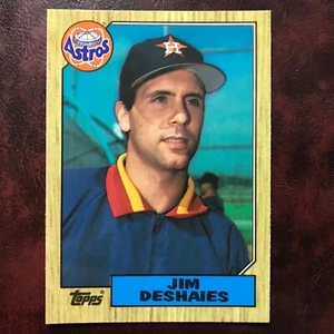 1987 Topps TIFFANY Set JIM DESHAIES ROOKIE #167 ASTROS ** MINT ** HIGH GRADE ** - Picture 1 of 2