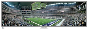 Dallas Cowboys Eröffnungsspiel im Cowboys Stadium 2009 Panorama Poster 1037 - Bild 1 von 5