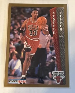 Fleer '92-'93 Scottie Pippen Chicago Bulls 36 - Picture 1 of 3