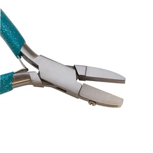 Alicates de nailon individuales mandíbula plana EUROTOOL con brillo ~PLR25535G~ - Imagen 1 de 2